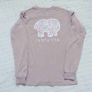 Ivory Ella long sleeve tee